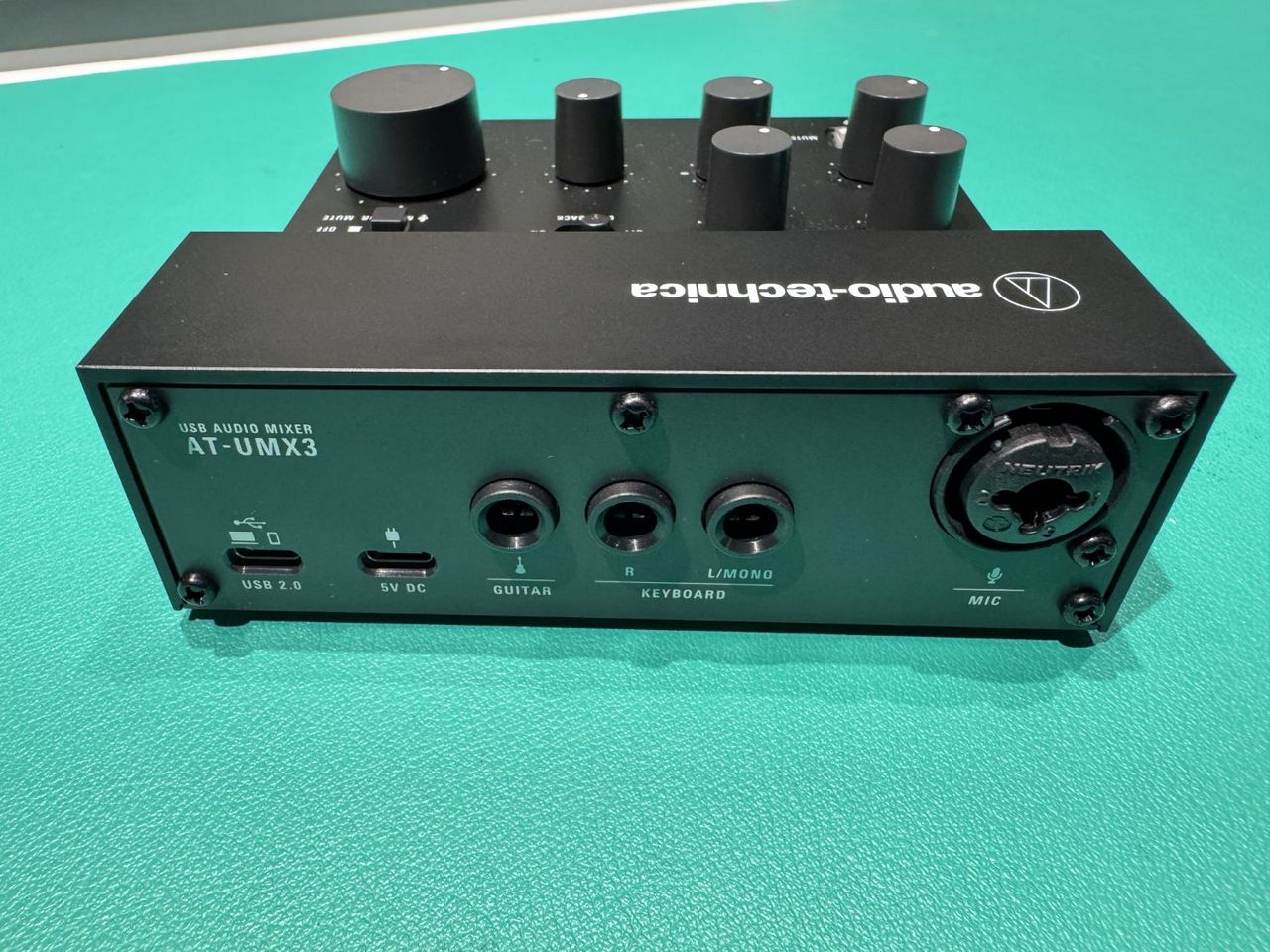 audio-technica AT-UMX3 ライブ配信向けUSBオーディオミキサー【USED