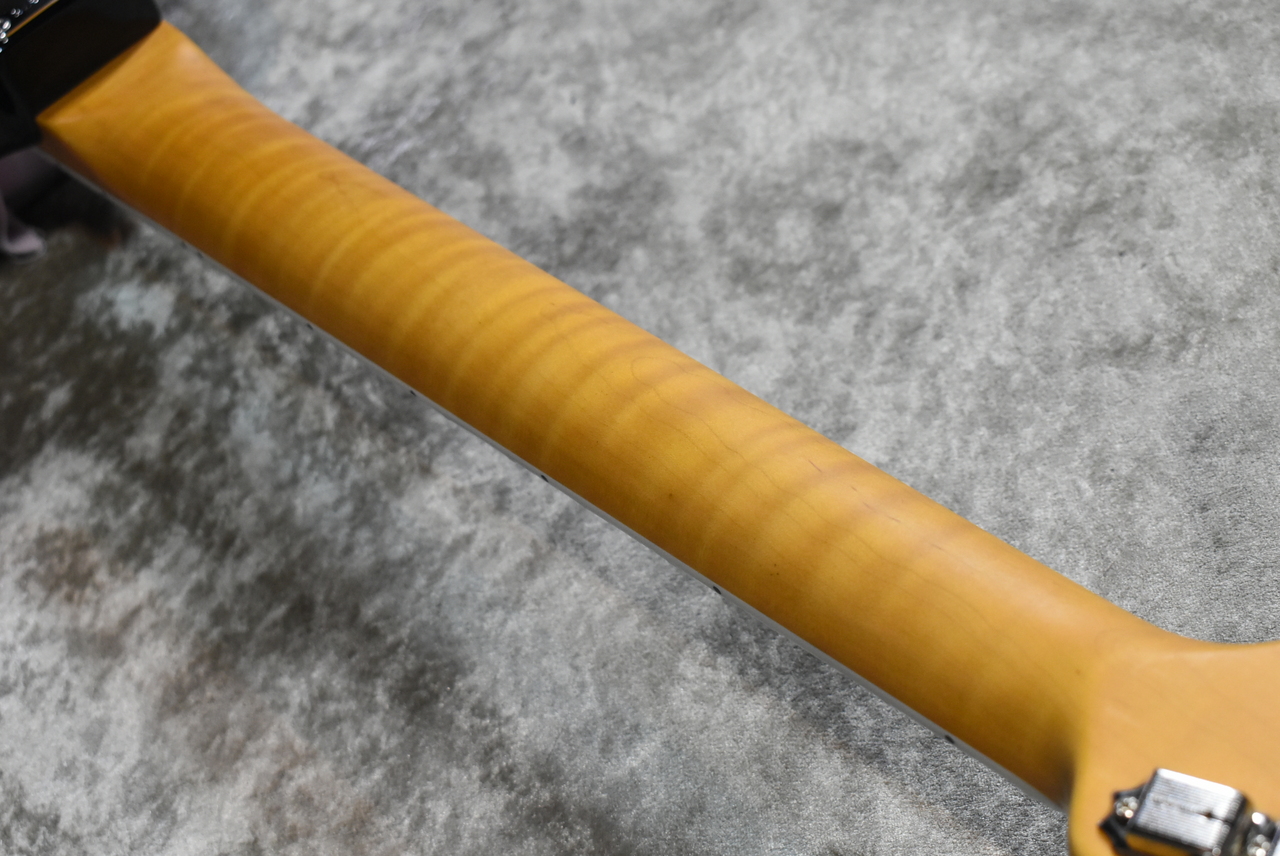 Fender FSR American Vintage II 1966 Jazzmaster 3A Flame MHC Black