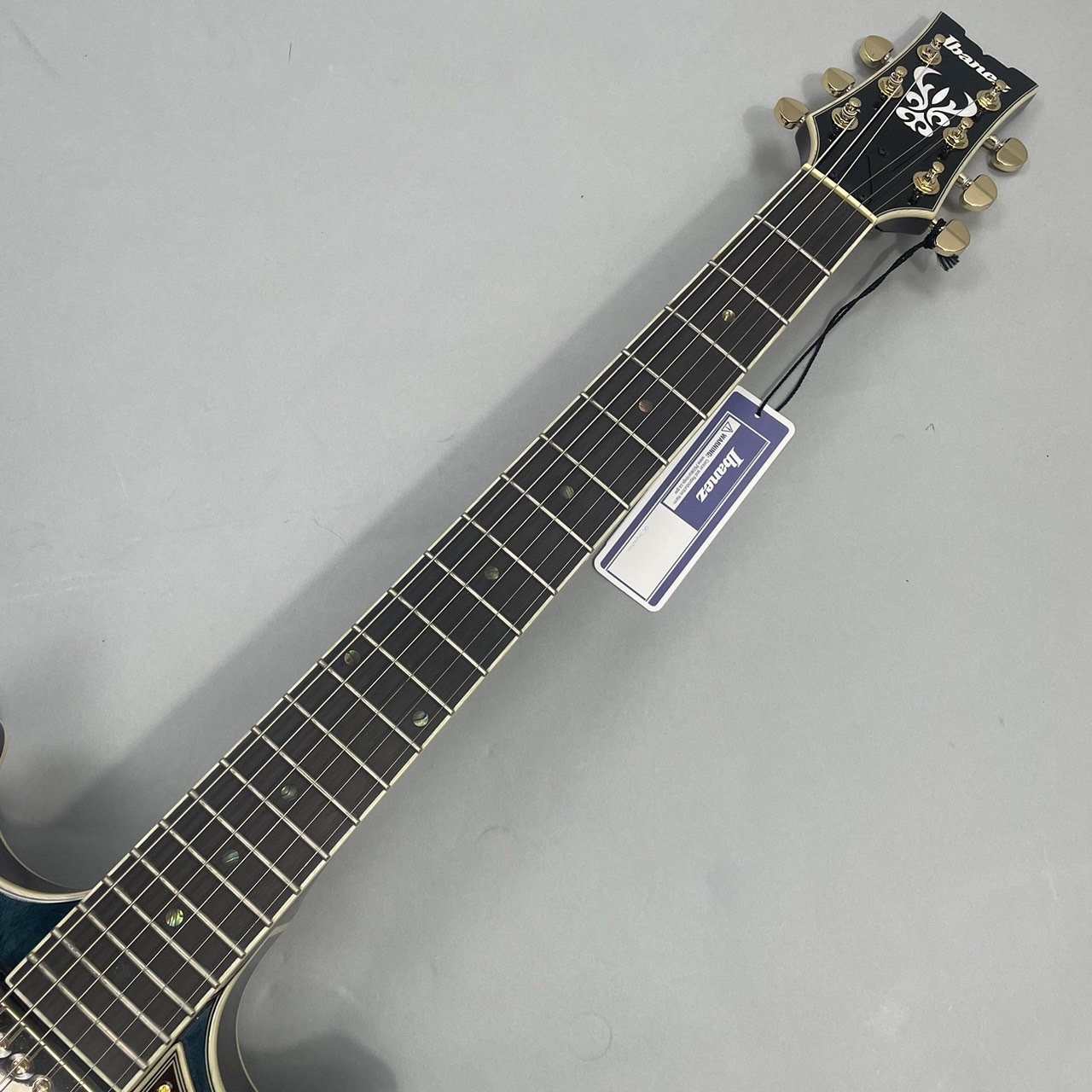 Ibanez AMH90QM TBL フルアコギター S/N PW22040572（新品/送料無料