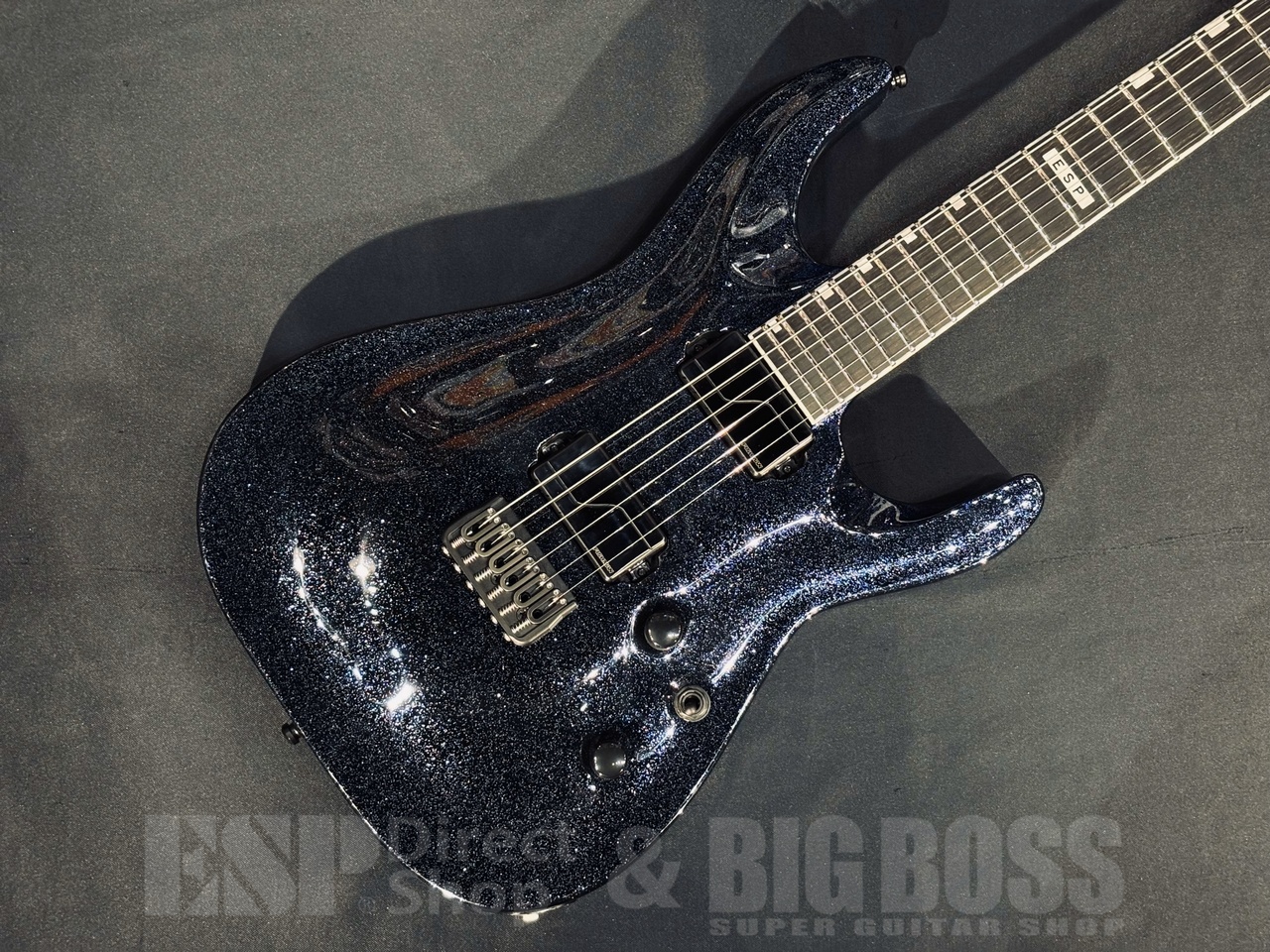 極美品 ESP E-Ⅱ HORIZON NT HS Sparkle エレキギター Esp E-II Horizon NT HS (Japan) - granite sparkle Str shape