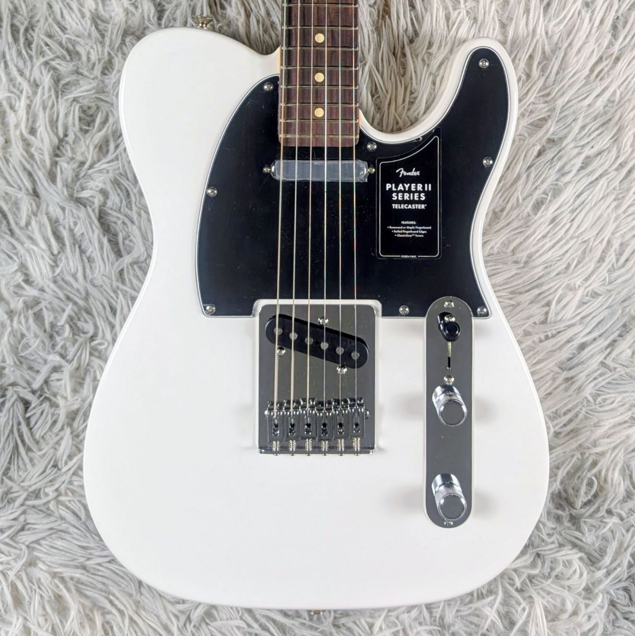 Fender Player II Telecaster Polar White【現物画像】6/18更新（新品