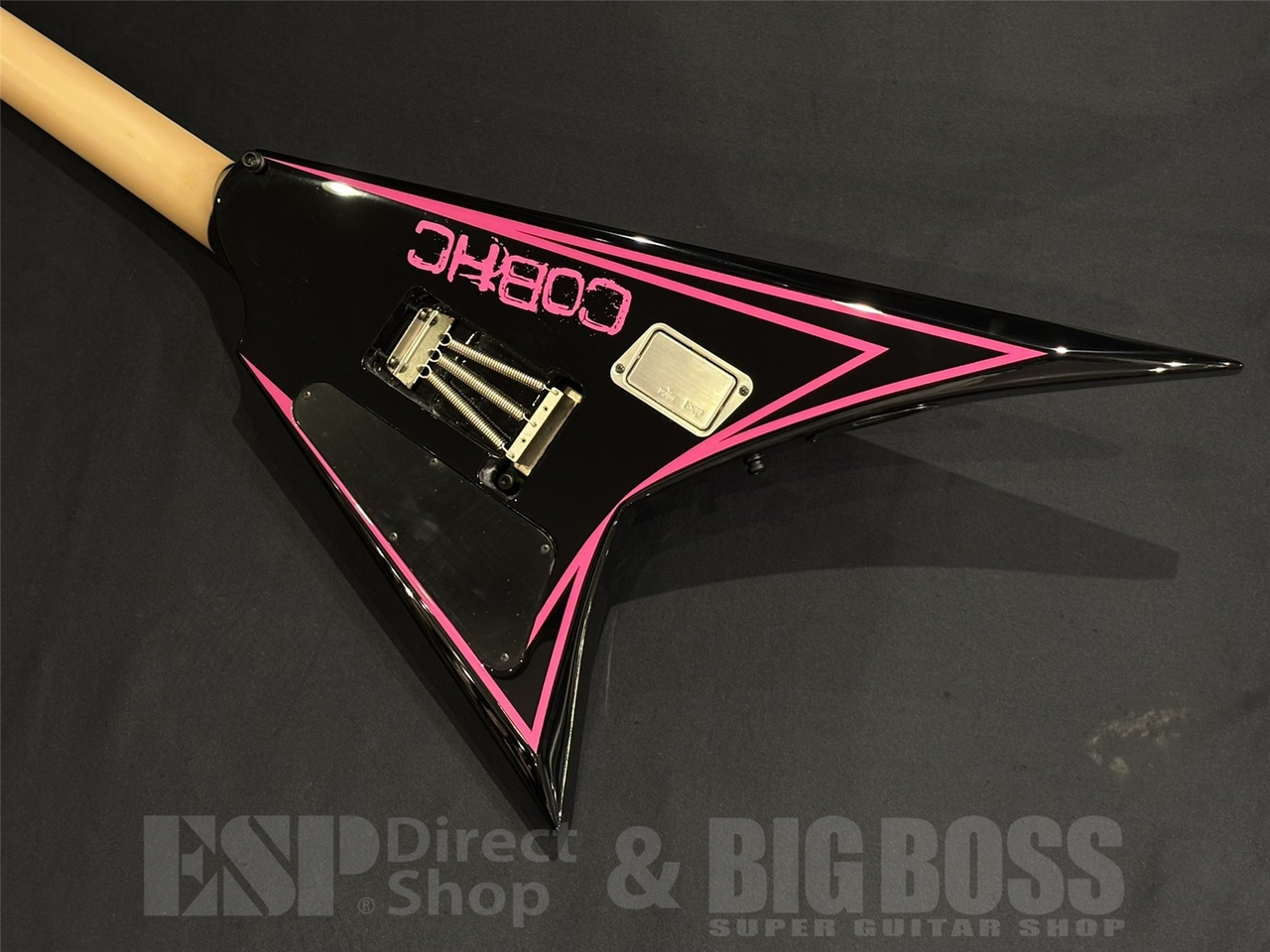 EDWARDS E-ALEXI PINK SAWTOOTH / Black with Pink Pin Stripe（新品