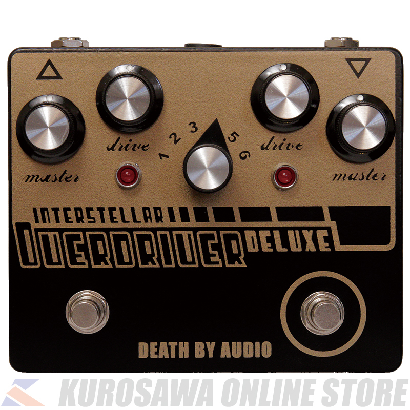 DEATH BY AUDIO INTERSTELLAR OVERDRIVE DELUXE AmpLike Overdrive + 6