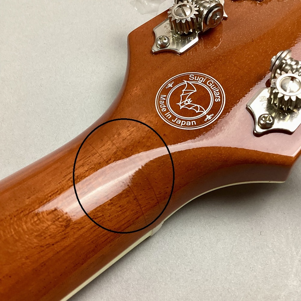 Sugi SH485CEM-EX/H-MAHO2P Honeyburst S/N:S210118（新品特価/送料