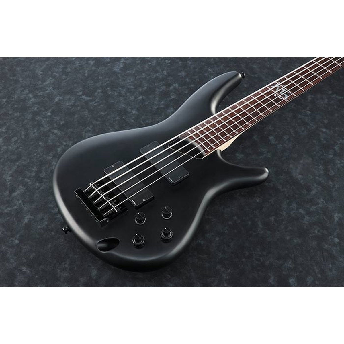 Ibanez K5-BKF (Black Flat) Fieldy (KORN) Signature Model 