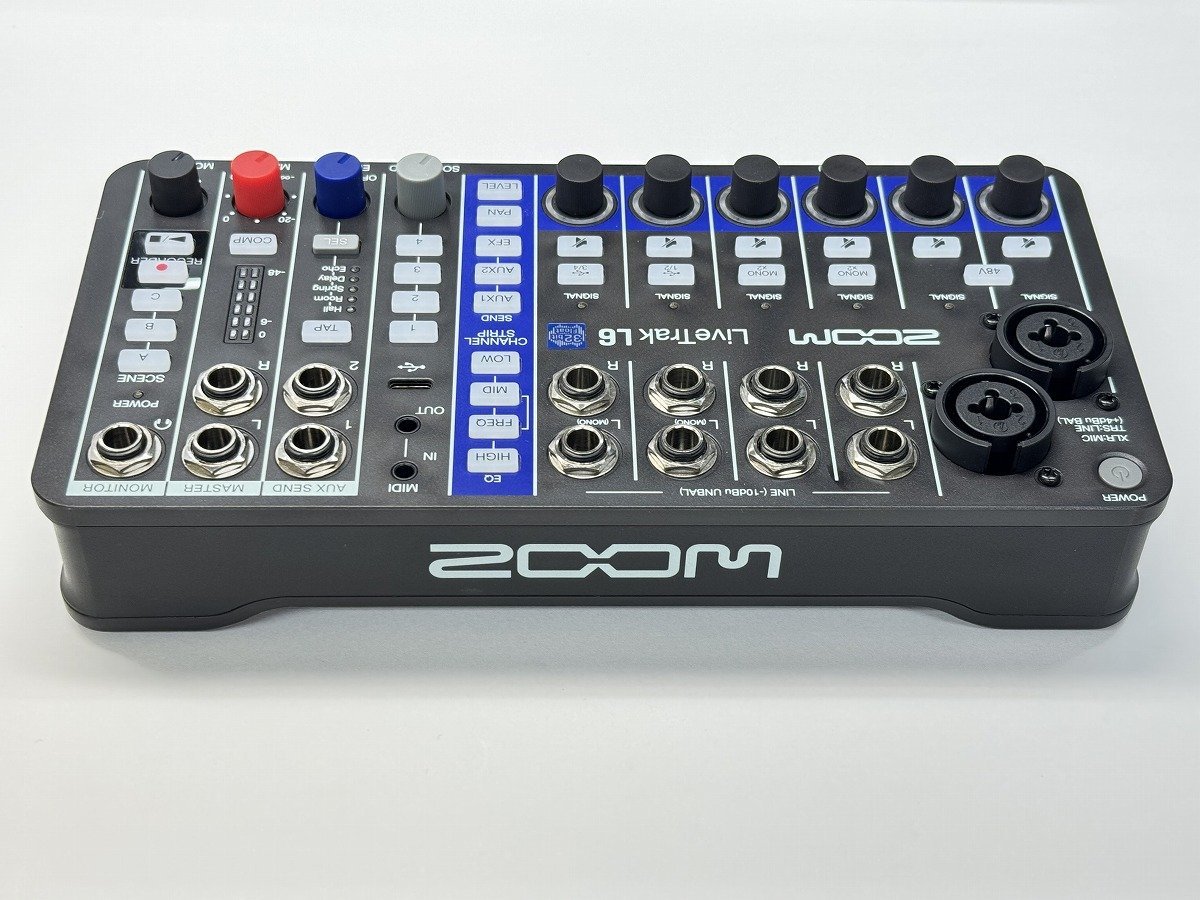 【中古】ZOOM LiveTrak L6 デジタルミキサー ZOOM LiveTrak L6 デジタルミキサー&レコーダー - 神奈川県の