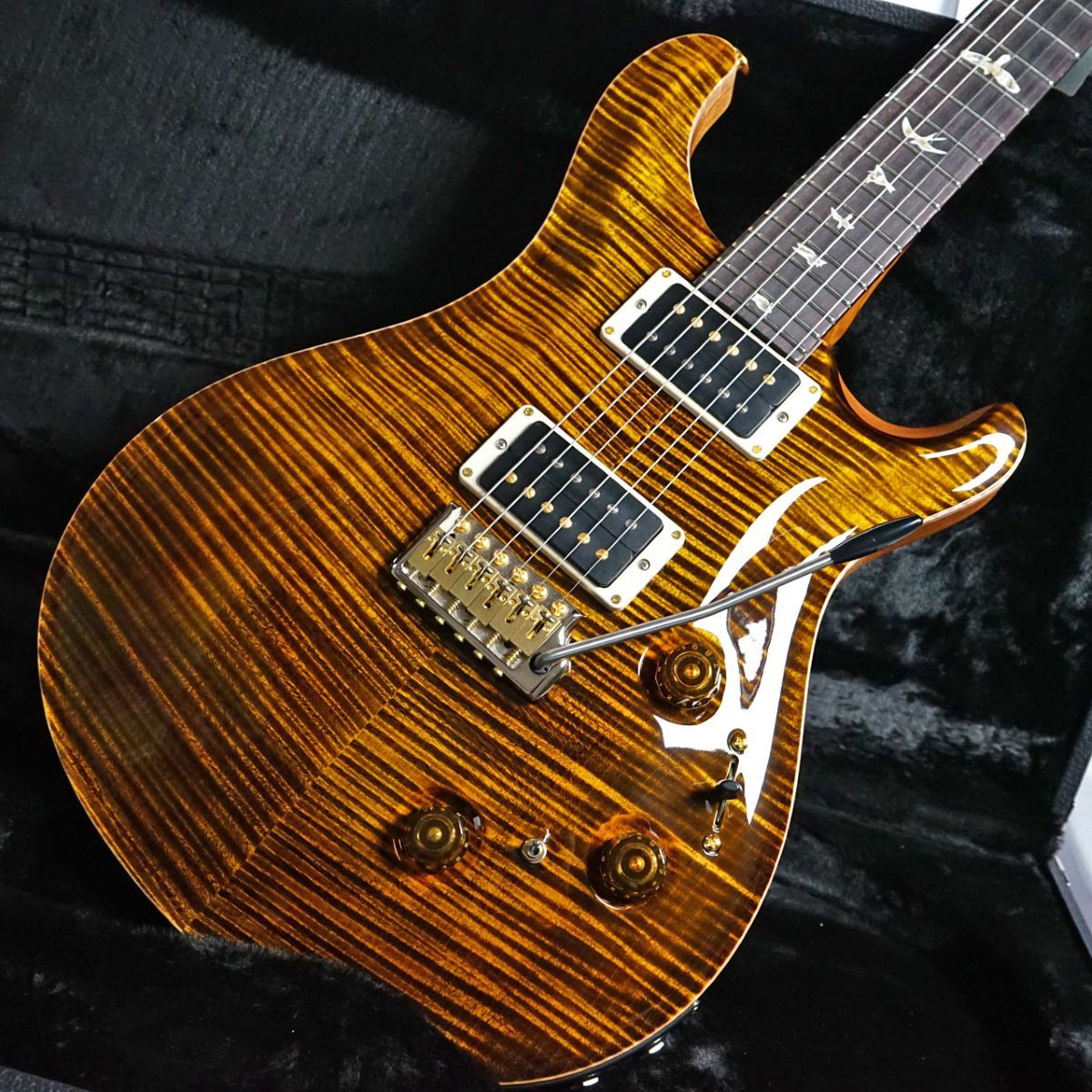 Paul Reed Smith(PRS) Custom 24 Piezo 10 Top YI Yellow Tiger  【良杢目個体】（新品/送料無料）【楽器検索デジマート】