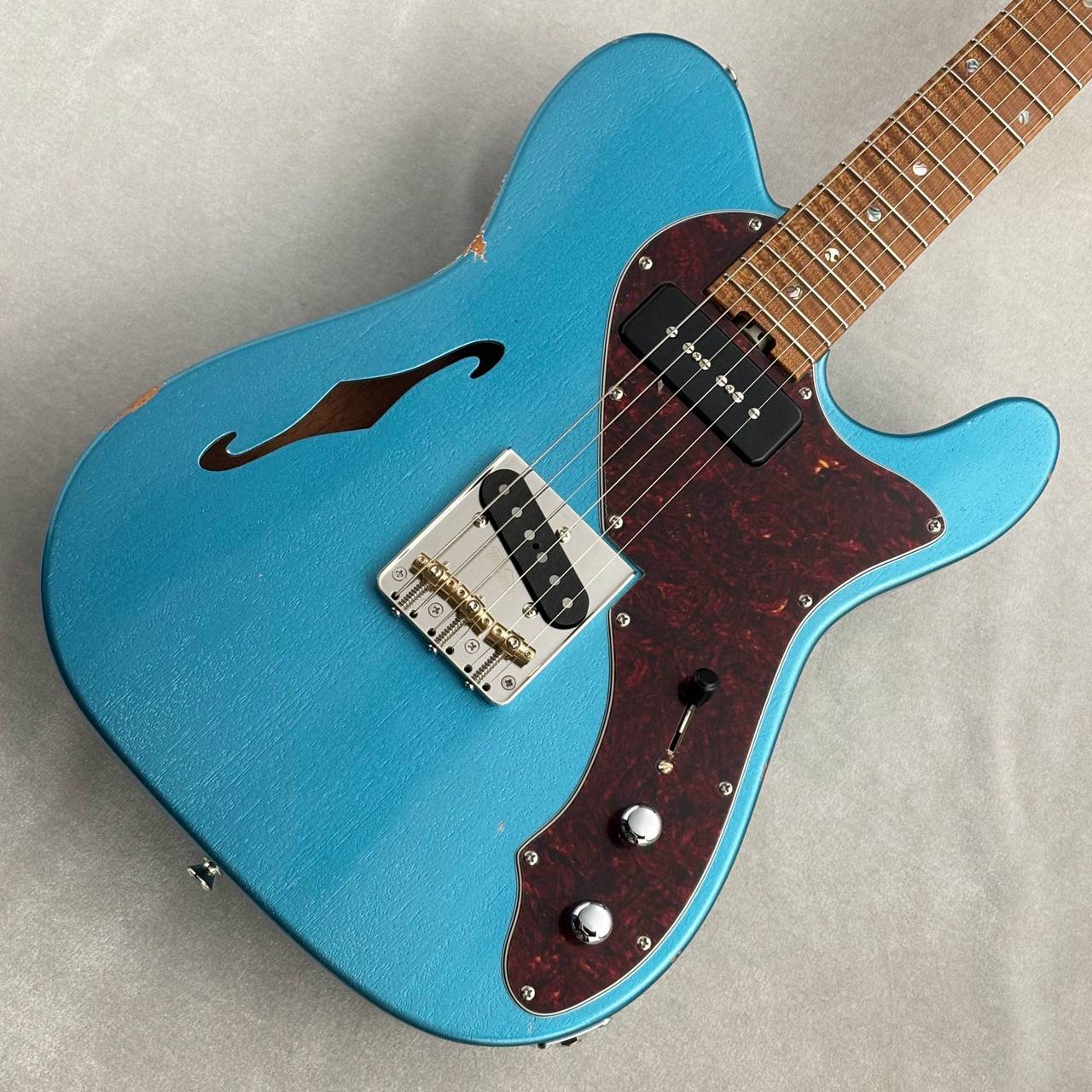 infinite Trad Fullsize T Hollow -Lake Placid Blue- Light Aged