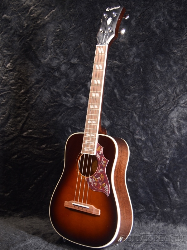 Epiphone Hummingbird Ukulele TSB Tobacco Sunburst テナーウクレレ