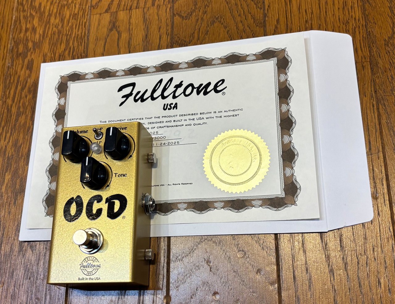 Fulltone Gold Limited Edition OCD V2（新品）【楽器検索デジマート】