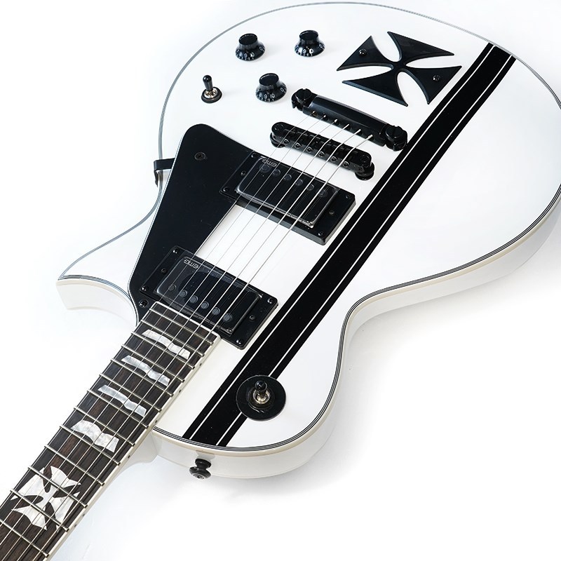 美品 LTD Iron Cross Snow White ジェームスヘットフィールド