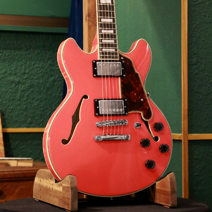 D'Angelico 【アウトレットセール】Premier Mini DC, Fiesta Red（B級