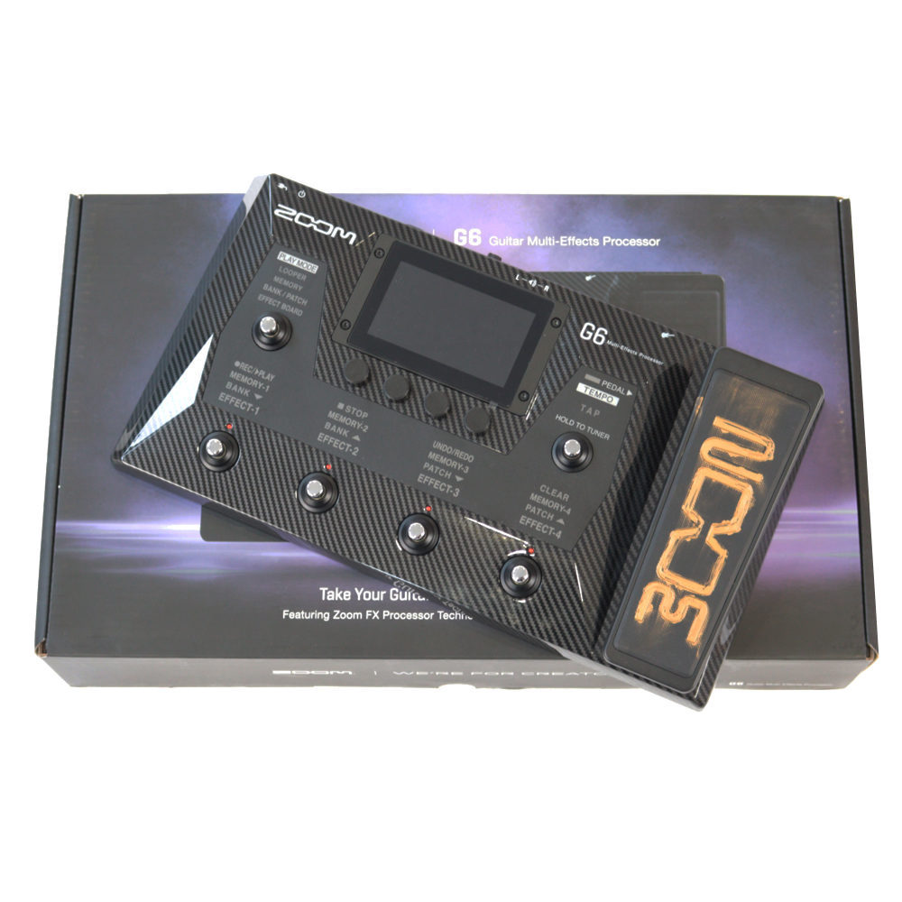 ZOOM 【中古】ZOOM G6 ギターマルチエフェクター（中古/送料無料