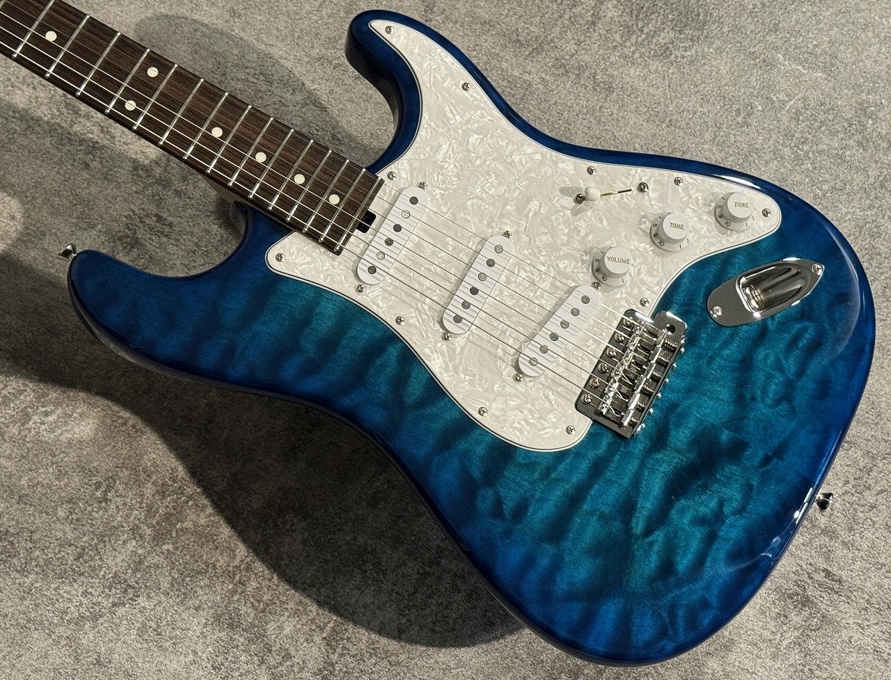 Red House General S/SSS Trans Blue Burst【担当選定5Aキルト