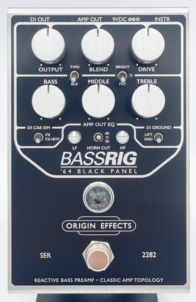 ORIGIN EFFECTS BassRIG '64 Black Panel（新品/送料無料）【楽器検索