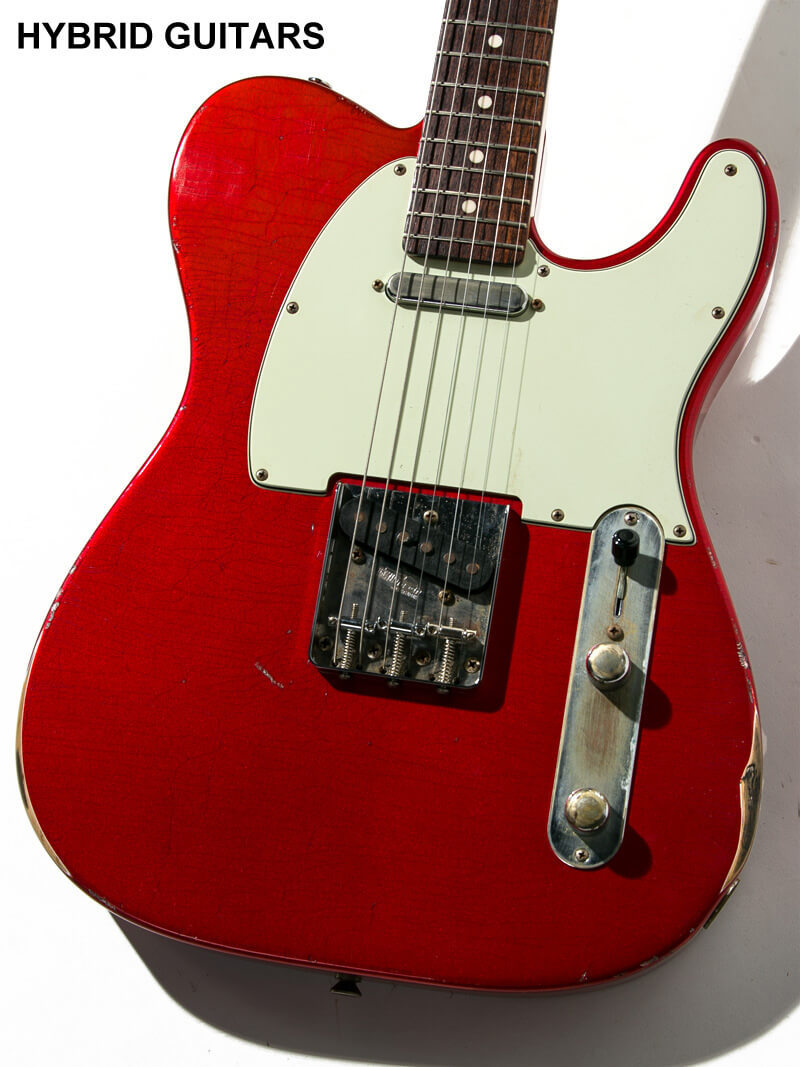 Sonic Telecaster Type Candy Apple Red(CAR) Aged 2011（中古