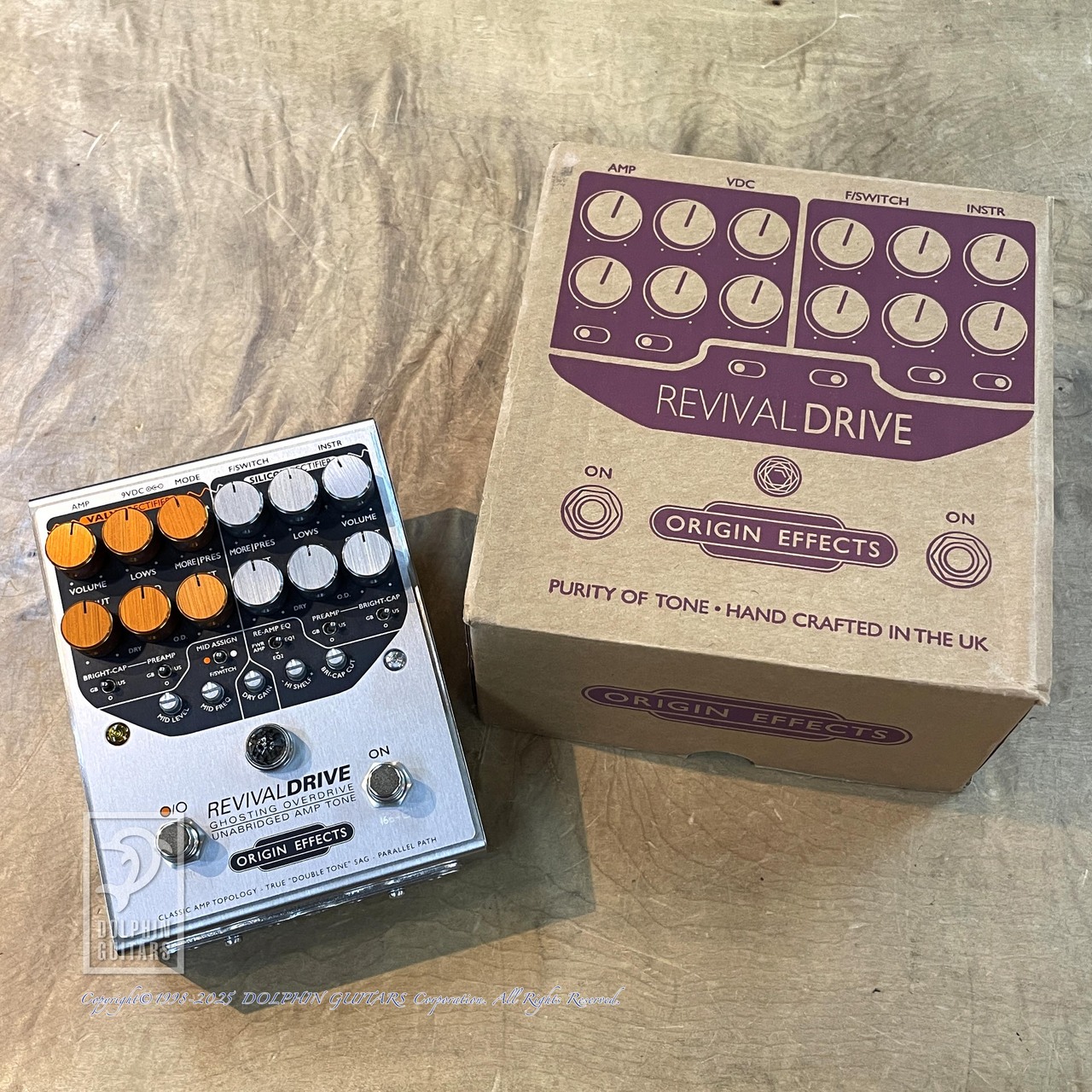 ORIGIN EFECTS REVIVAL DRIVE CUSTOM（中古）【楽器検索デジマート】