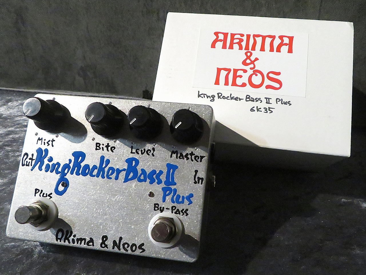 AKIMA&NEOS King Rocker Bass II Plus ベース用プリアンプ/ドライブ