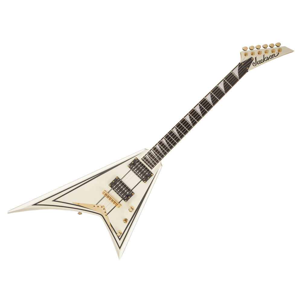 Jackson Pro Series Rhoads RRT-3 Ivory with Black Pinstripes エレキギター