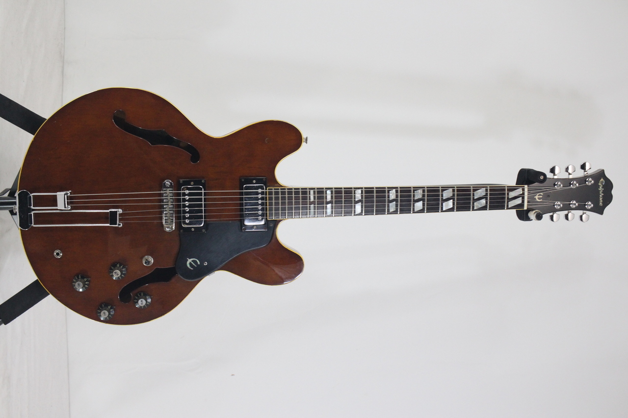 1975年製 マツモク ブルーラベル エピフォン リビエラ リヴィエラ セミアコ 1975年製 マツモク ブルーラベル エピフォン リビエラ