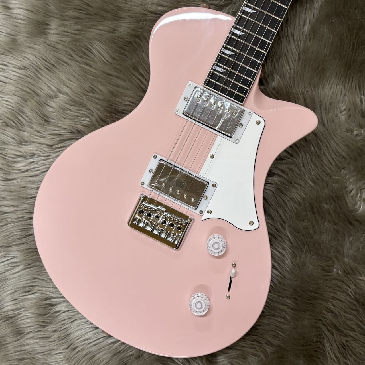 RYOGA HORNET Shell Pink エレキギター ハムバッカー ベイクドメイプル 
