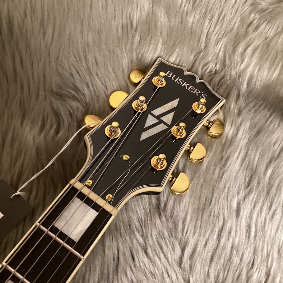 BUSKER'S BLC-500 BLK レスポールカスタム ステンレスフレット エレキ