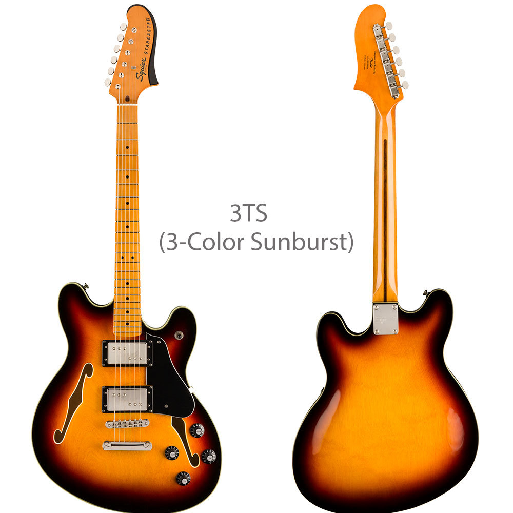 Squier by Fender SQ CV STARCASTER MN エレキギター初心者14点