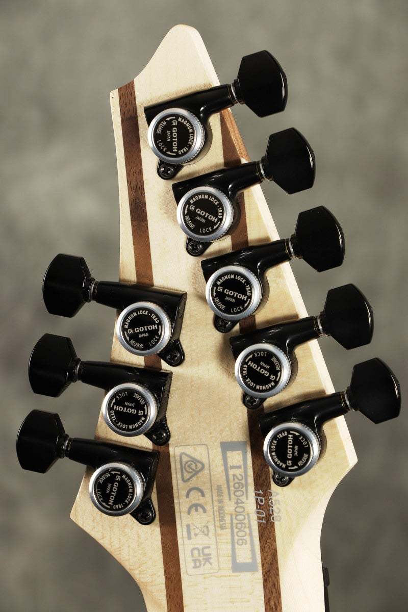 Ibanez A528-CMG(Coral Mirage) 8弦ギター [ALPHAシリーズ]【新製品