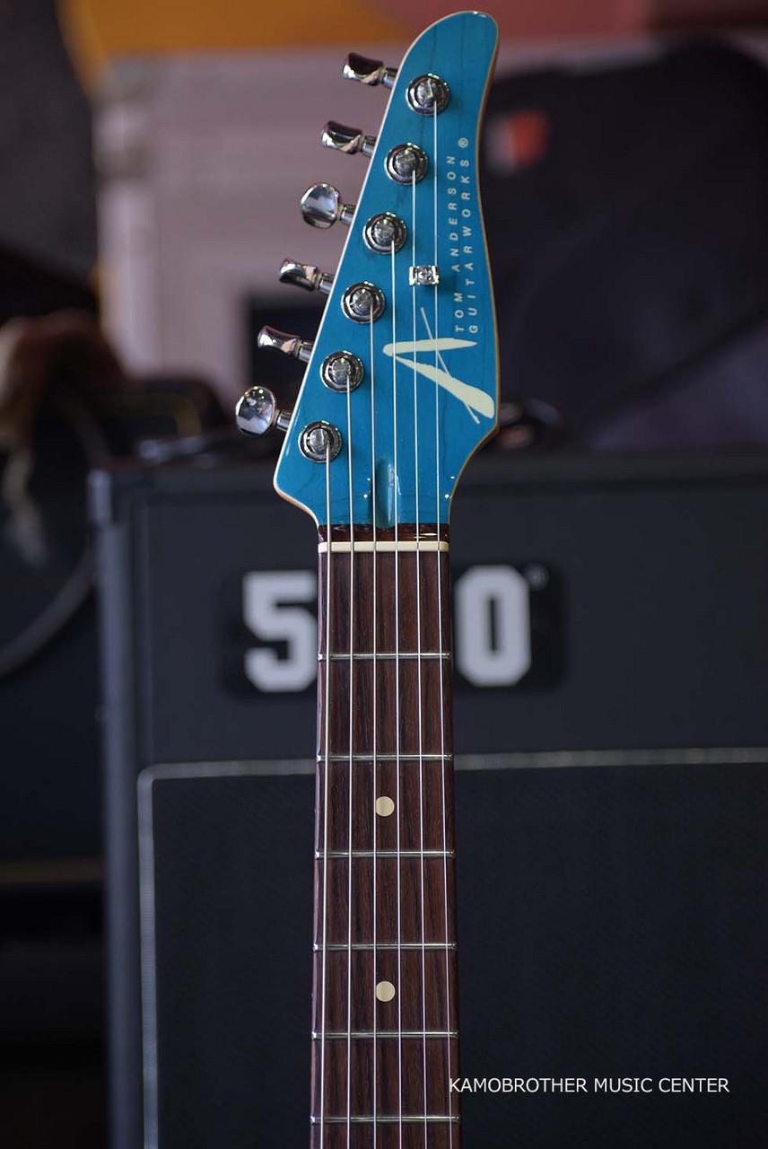 TOM ANDERSON Short Drop Top Deep Bora Bora Blue with Binding（中古