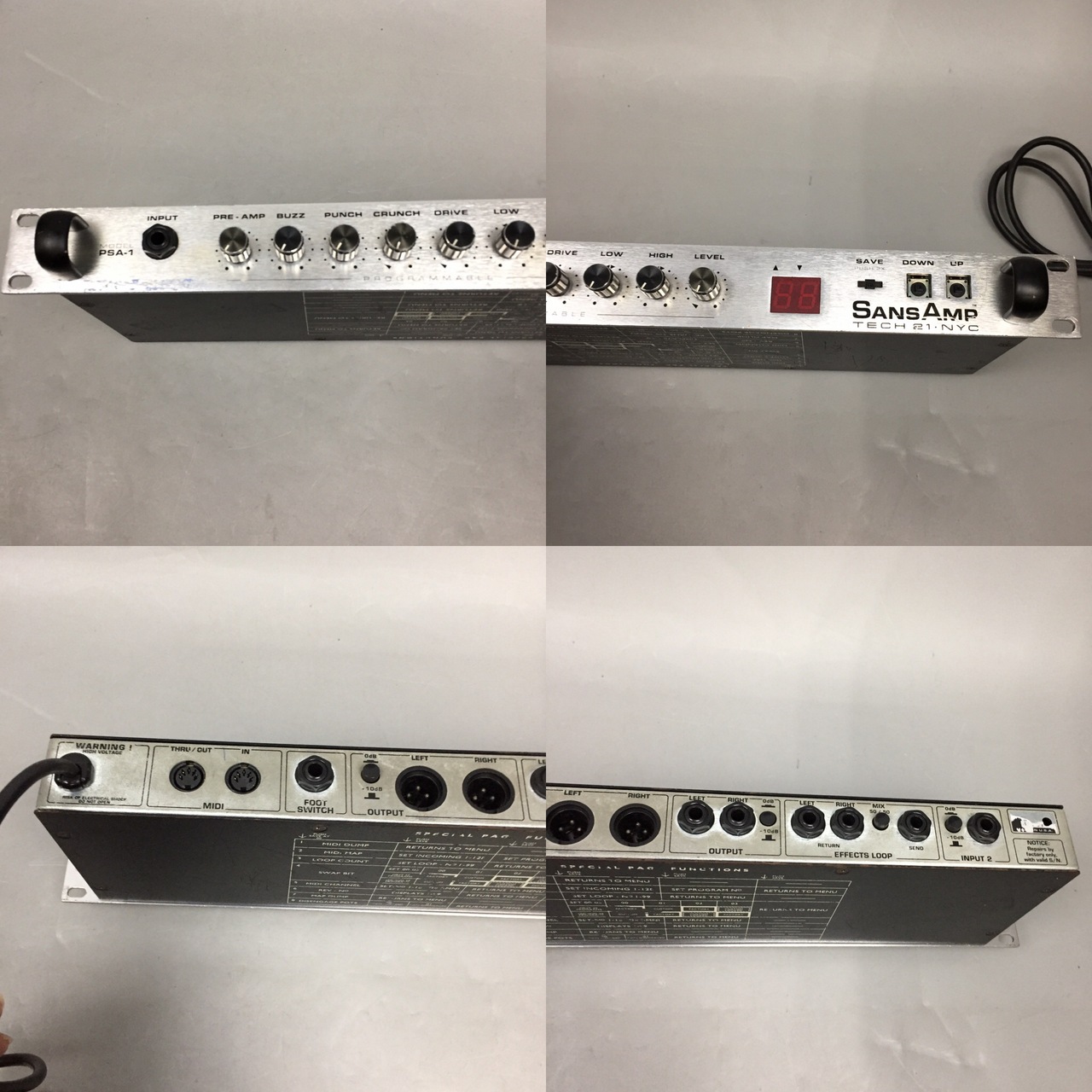 在庫一掃セール売れ筋ランキング TECH21 （中古/送料無料）【楽器検索デジマート】 PSA-1 SansAmp ギター