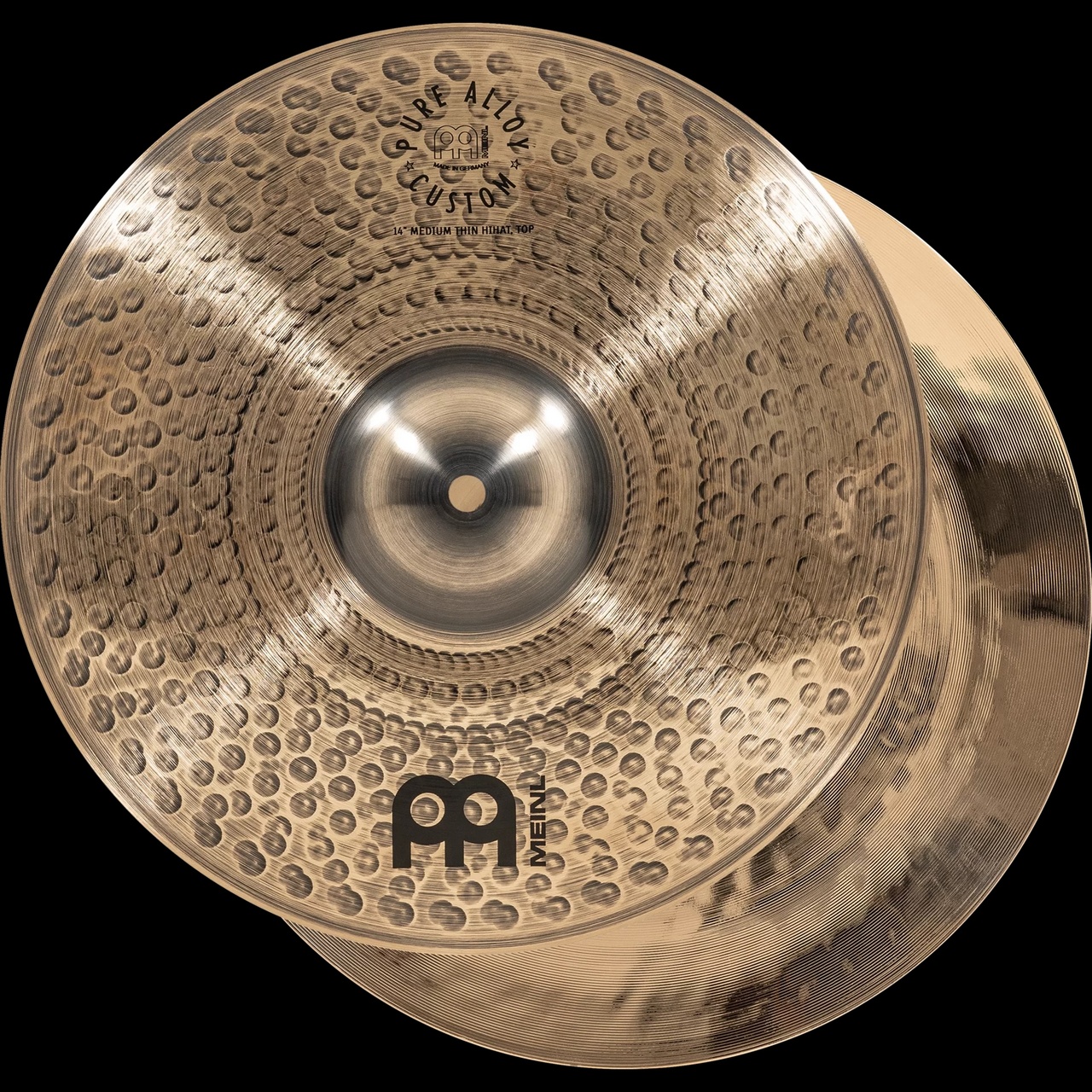 Meinl PAC14MTH Pure Alloy Custom Medium Thin Hi-hat 14