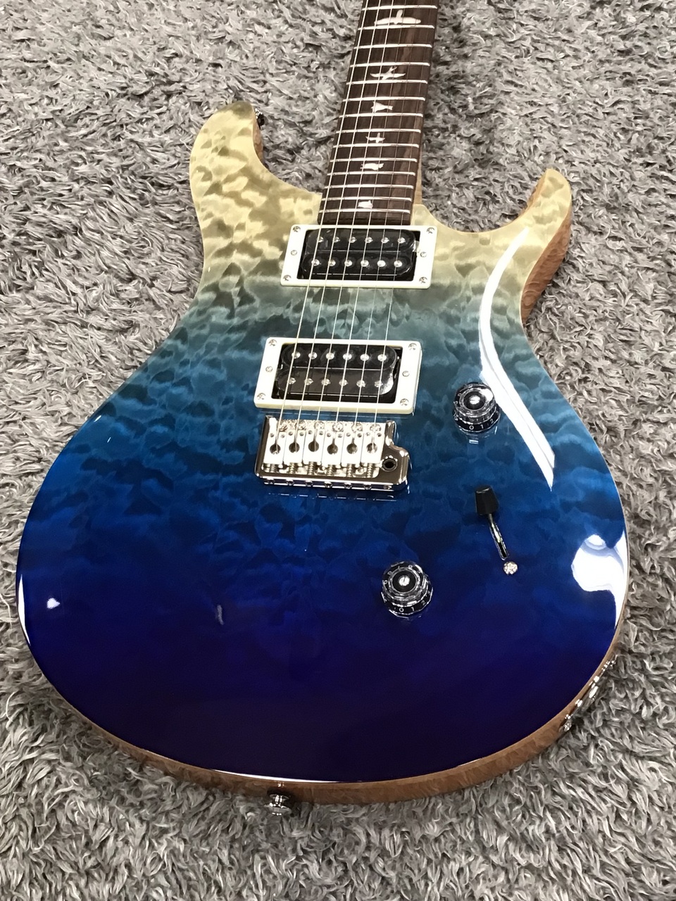 PRS SE Custom24 RSM/QM 青キルト+ローステッドメイプル PRS SE Custom24 RSM/QM 青キルト+ローステッドメイプル - メルカリ