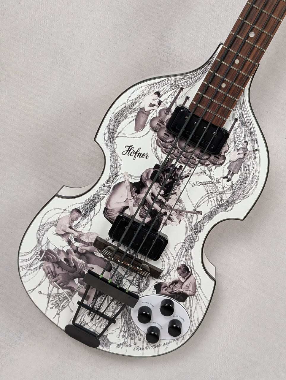 Hofner 60th Anniversary 500/1 Violin Bass 7/60【2.35kg