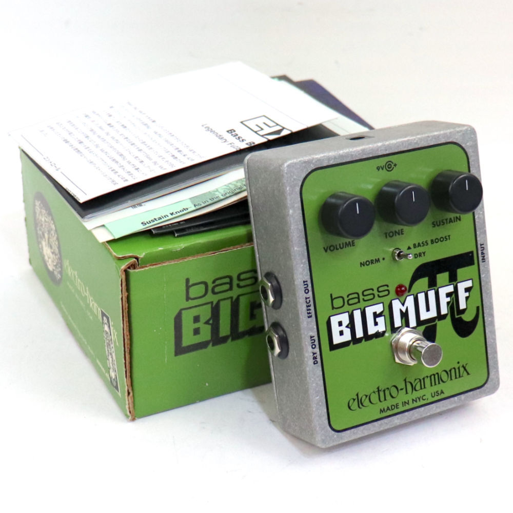 electro-harmonix BIG MUFF エフェクター 本体・箱付き 【公式通販】