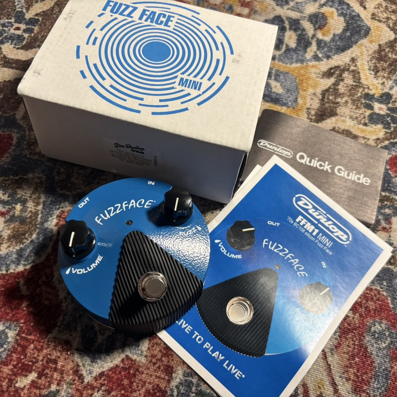 Jim Dunlop FFM1/Fuzz Face Mini Silicon（B級特価/送料無料