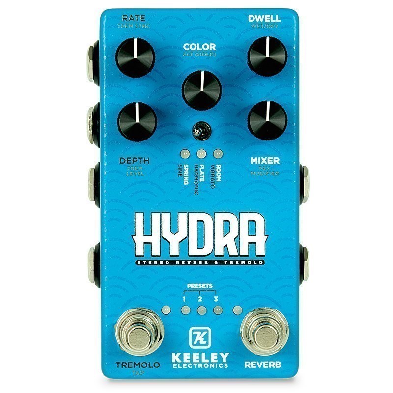 Keeley HYDRA Stereo Reverb & Tremolo（新品/送料無料）【楽器