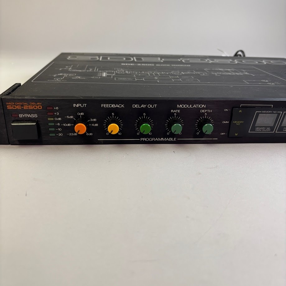 【美品・動作品】Roland SDE-2500 デジタルディレイ ローランド Amazon | ◇Roland◇Digital DELAY SDE-2500◇デジタル
