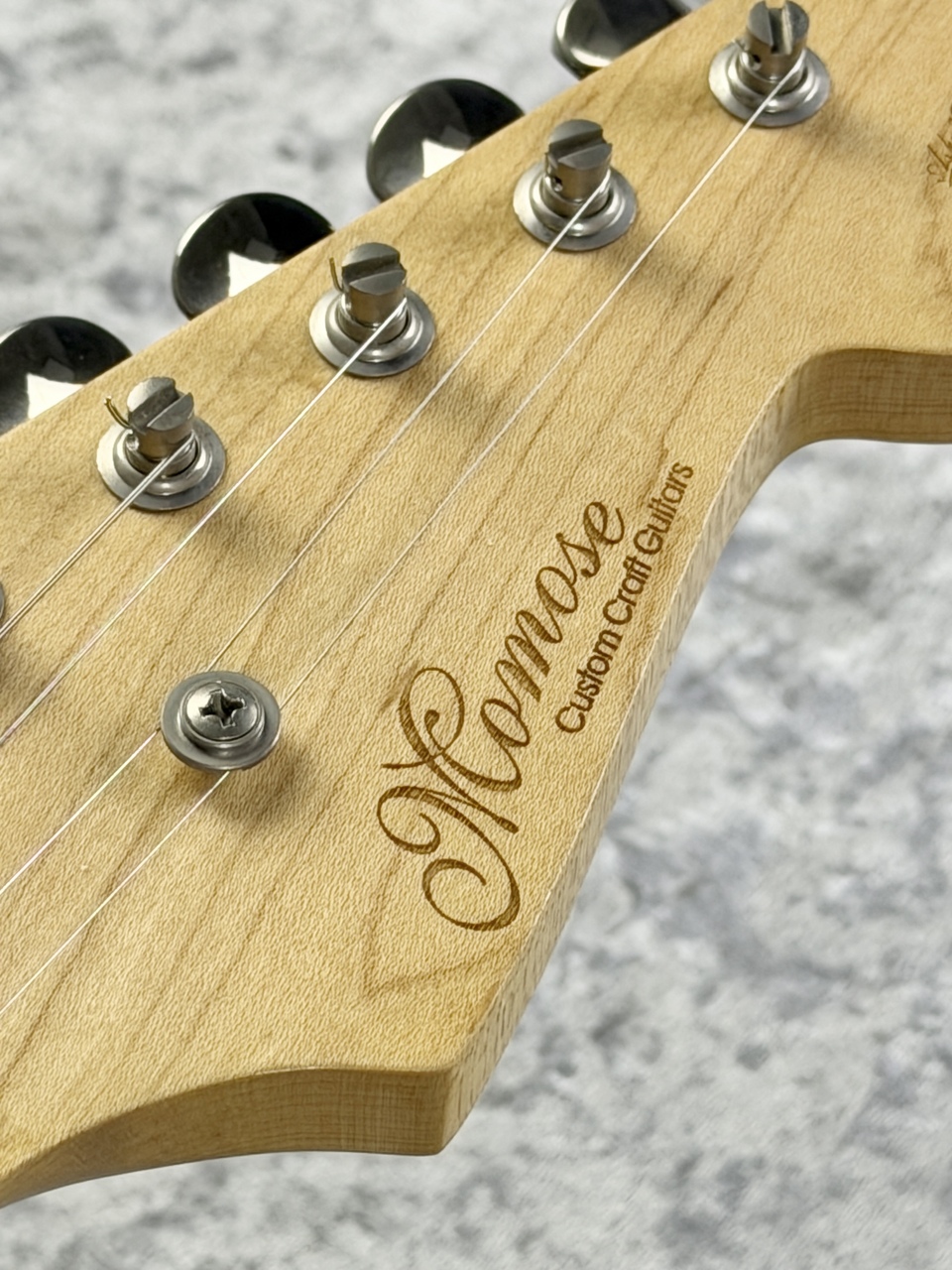 K*様 【初期ロゴ】momose MST2-STD MULTILAYER momose MST2-STD/M -Anodized Pick Guard&White Blonde-【USED】【約