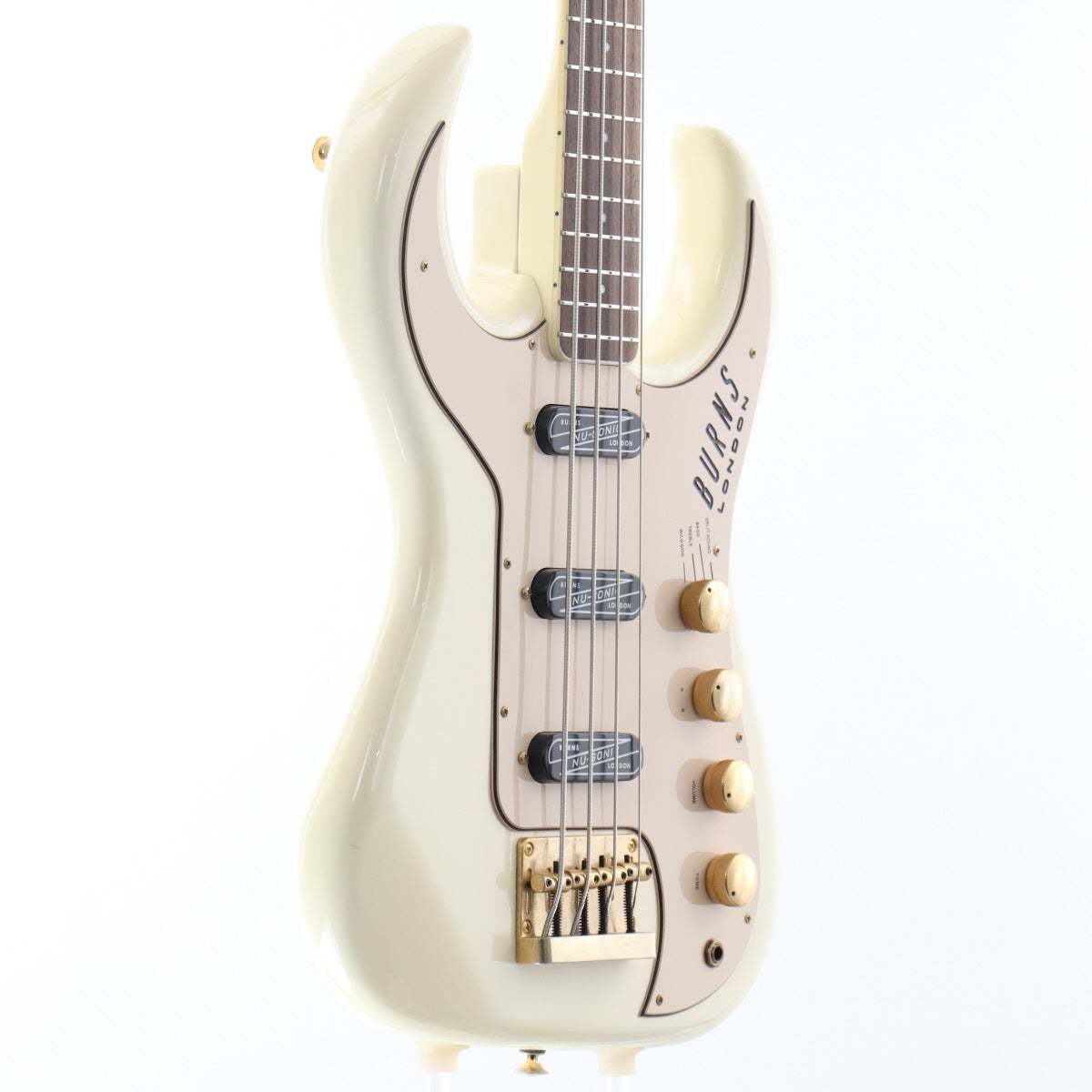 Burns London Bison Bass White 【梅田店】（中古/送料無料）【楽器