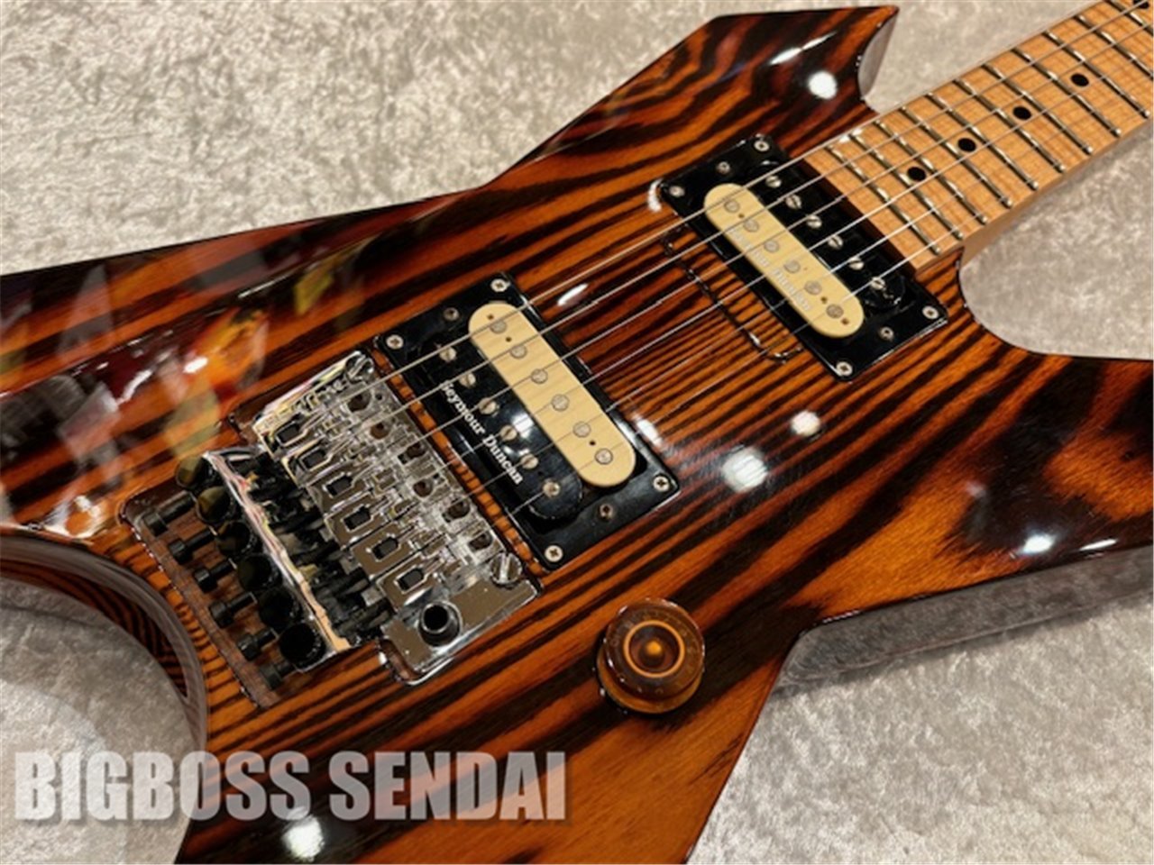 美品 killer KG-Prime signature Hickory Brown DiMarzio TONE