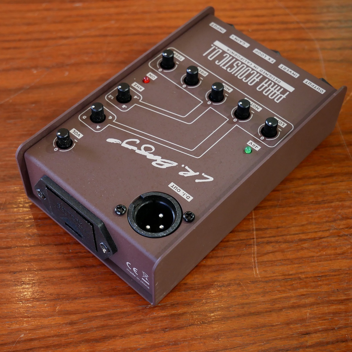配信機器・PA機器・レコーディング機器 L.R. Baggs Para Acoustic D.I. Para DI Acoustic Guitar Preamp + DI — LR Baggs