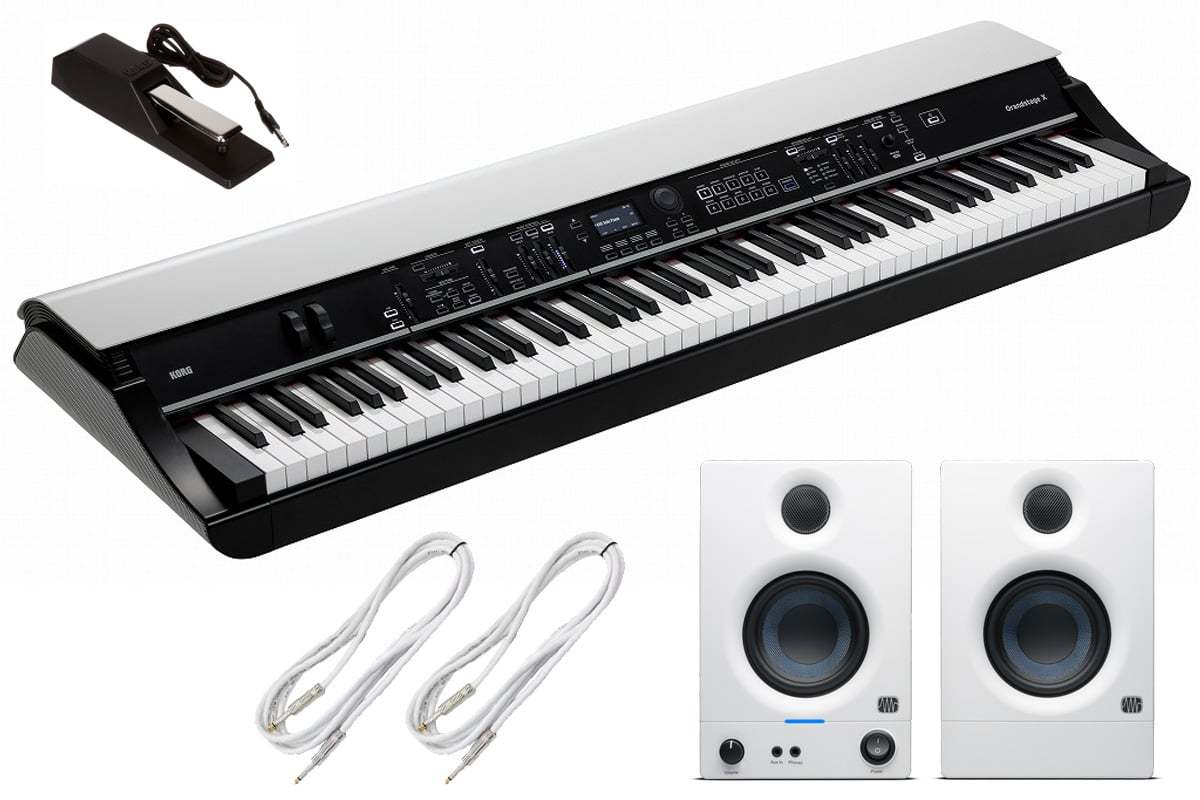 KORG Grandstage X [モニタースピーカー ＆ ケーブルセット