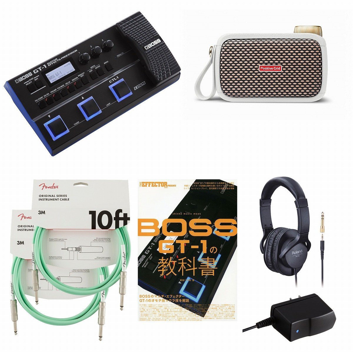 Boss GT-1 本体(教科書・アダプター付)(boss GT-1 教科書付き Boss GT-1 本体(教科書・アダプター付)(boss GT-1 教科書付き