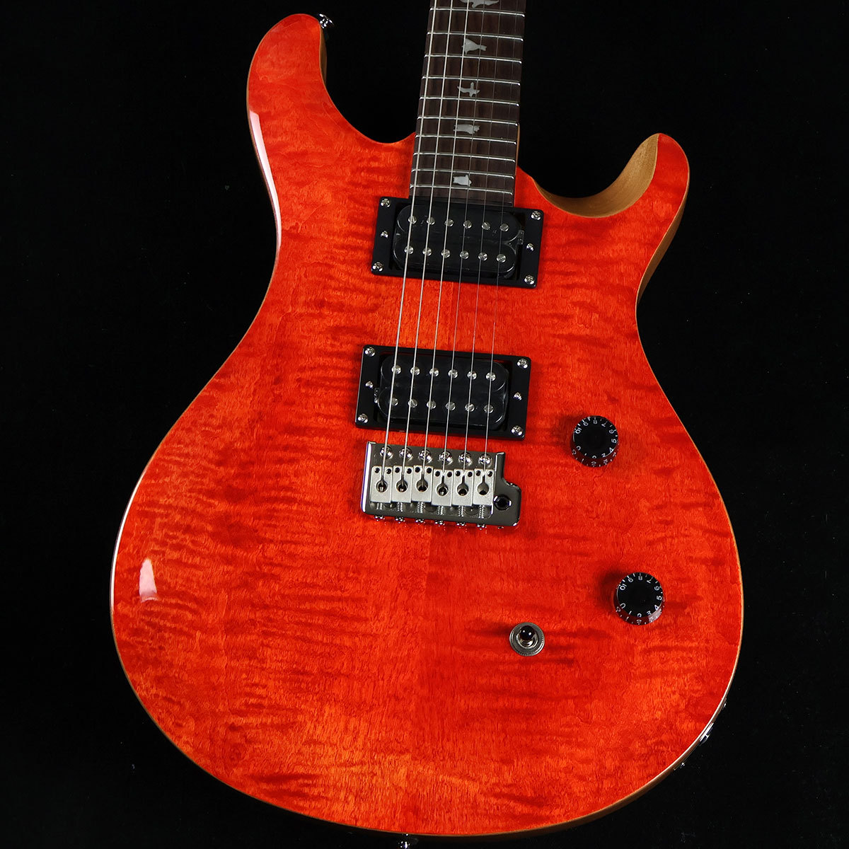 Paul Reed Smith(PRS) SE CE 24 Blood Orange 【ロックペグ交換済み】SE ボルトオン ブラッドオレンジ