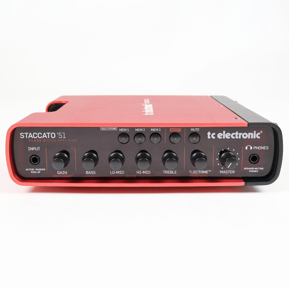 Staccato'51（TC Electronic）｜ベース用アンプヘッド tc electronic