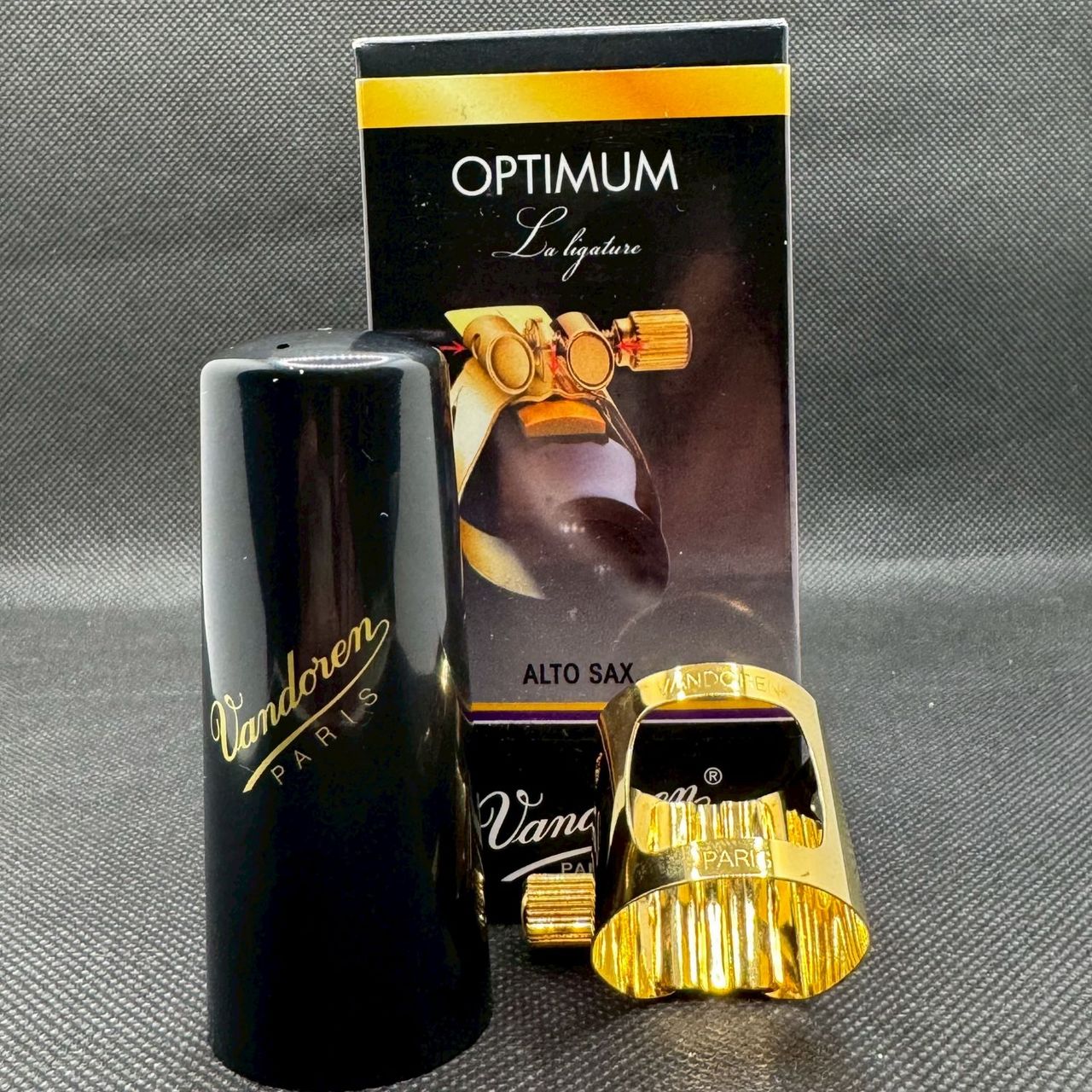 VANDOREN LC07P アルトサックス リガチャー＆キャップ オプティマム