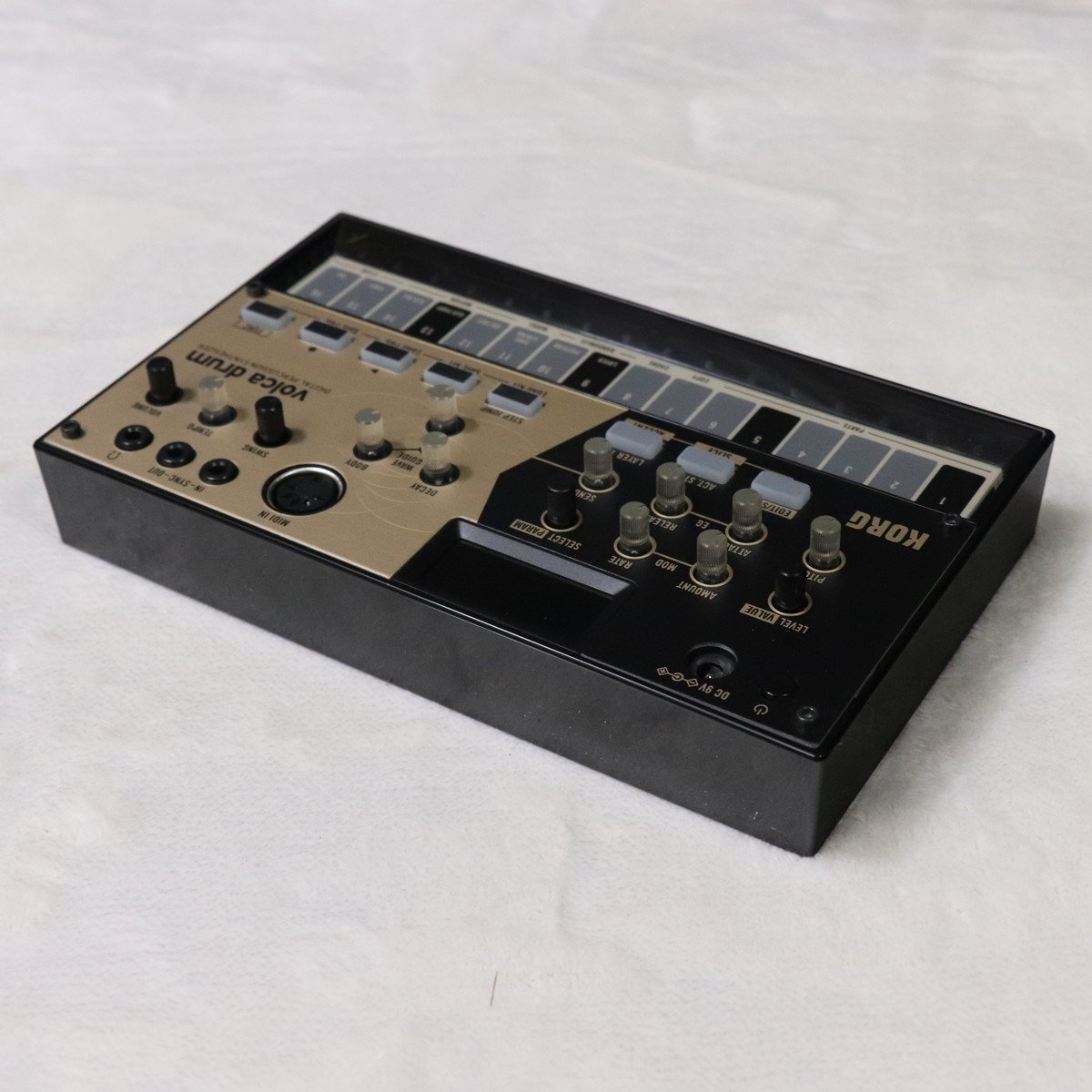 KORG volca drum ドラムシンセサイザー volca drum - DIGITAL PERCUSSION SYNTHESIZER | KORG (Japan)