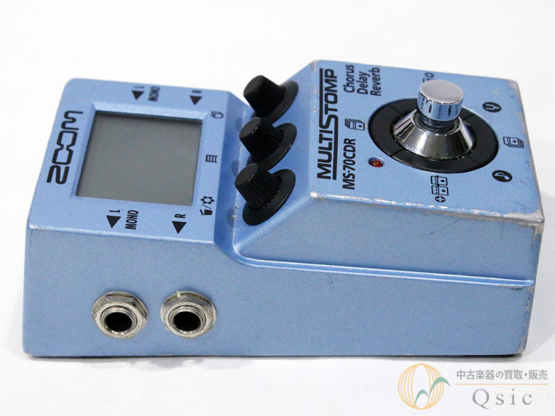 ZOOM MS-70CDR 中古品 ズーム(楽器) 中古 マルチエフェクター ZOOM MS-70CDR ズーム 空間系