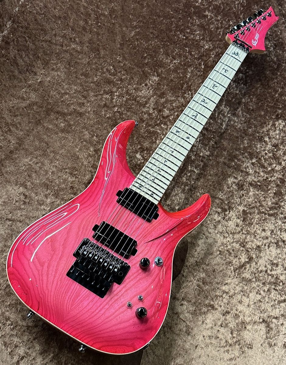 G-Life Guitars DSG Life-Ash VII / Coral Pink Burst ≒3.477Kg 【7弦 