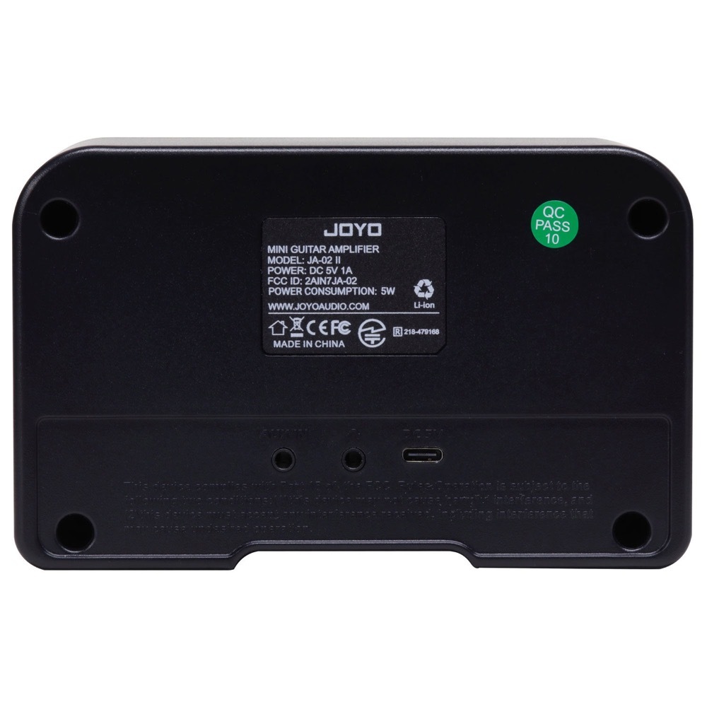 JOYO ジョーヨー JA-02 II BLK/BEI Bluetooth搭載5W充電式アンプ（新品